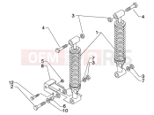 PIAGGIO Beverly 125 Rear shock absorbers