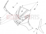 PIAGGIO Beverly 125 Front shield