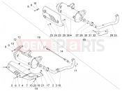 PIAGGIO Beverly 125 RST 4T 4V ie Silencer