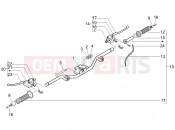 Handlebars - Master cil. - Piaggio Beverly 125 Sport 2007