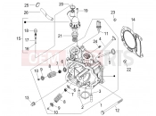 Head unit - Valve - Piaggio Beverly 125 Sport 2007