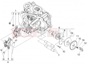 Rocking levers support unit - Piaggio Beverly 125 Sport 2007