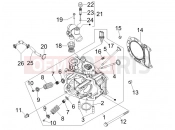 Head unit - Valve - Piaggio Beverly 125 Tourer 2008