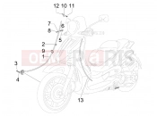 bowden - Piaggio Beverly 125 Tourer 2009