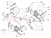PIAGGIO Beverly 200 Calipers-brake piping