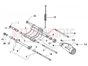 PIAGGIO motorfelfüggesztés