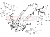 PIAGGIO Beverly 250 ie Remote control switches - Battery - Horn
