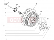 PIAGGIO Beverly 250 ie Front wheel