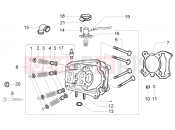 PIAGGIO Head - valves