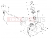 Benzin tank - Piaggio Beverly 300 ie ABS 2019