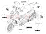 PIAGGIO Beverly 300 ie ABS Plates - Emblems