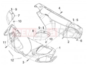 PIAGGIO Beverly 300 ie Tourer Handlebars coverages