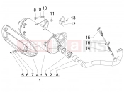 PIAGGIO Beverly 300 ie Tourer Silencer