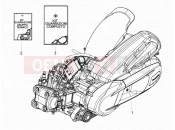 PIAGGIO Beverly 350 4V ie Engine, assembly