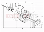 PIAGGIO Beverly 400 ie Front wheel