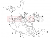 PIAGGIO Beverly 400 ie Tourer Benzin tank