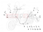 PIAGGIO Beverly 400 ie Tourer kábelezés