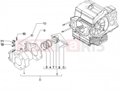 PIAGGIO Beverly 500 Cylinder-piston-wrist pin unit