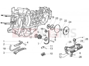PIAGGIO Pump group-oil pan