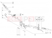 PIAGGIO BV 350 4T 4V ie E3 ( USA / CA ) Handlebars - Master cil.