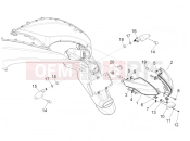 PIAGGIO BV 350 4T 4V ie E3 ( USA / CA ) Rear headlamps - Turn signal lamps