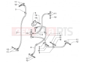 Brake pipes - Piaggio BV 500 ( USA / CA )