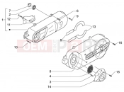 Crankcase cooling - Piaggio BV 500 ( USA / CA )