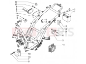 Electrical device-battery - Piaggio BV 500 ( USA / CA )