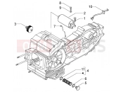 Electric starter - Piaggio BV 500 ( USA / CA )