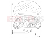 Instruments set - Piaggio BV 500 ( USA / CA )