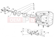 Rocker levers support - Piaggio BV 500 ( USA / CA )