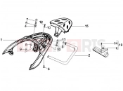 PIAGGIO BV 500 ( USA / CA ) Rear luggage rack
