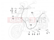 PIAGGIO BV 500 ( USA / CA ) Main cable harness