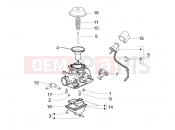 Carburetor's components - Piaggio Carnaby 200 2008