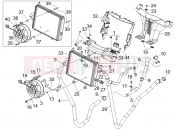 Cooling system - Piaggio Carnaby 200 2008