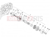 Driven pulley - Piaggio Carnaby 200 2008