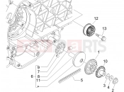 Driving pulley - Piaggio Carnaby 200 2008