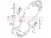 Frame/bodywork - Piaggio Carnaby 200 2008