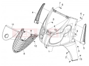 Front shield - Piaggio Carnaby 200 2008