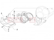 Meter combination - Cruscotto - Piaggio Carnaby 200 2008