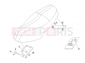 Saddle/seats - Piaggio Carnaby 200 2008