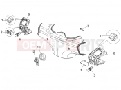 Selectors - Switches - Buttons - Piaggio Carnaby 200 2008