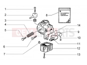 PIAGGIO Ciao Carburettor component parts