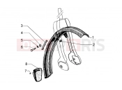 PIAGGIO Ciao Front mudguard