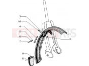 PIAGGIO Front mudguard