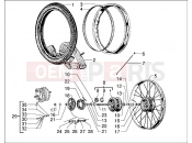 PIAGGIO Front wheel