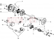 Flywheel magneto - Piaggio Diesis 100