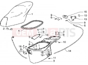 Saddle-Case helmet - Piaggio Diesis 100