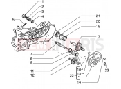 PIAGGIO Diesis 50 Rear wheel shaft