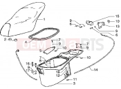 PIAGGIO Diesis 50 Saddle-Case helmet